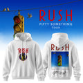 RUSH Fifty Something Tour 2026 Signed Hoodie RUSH Merch White Gifts For Rock Lovers - Merchluma