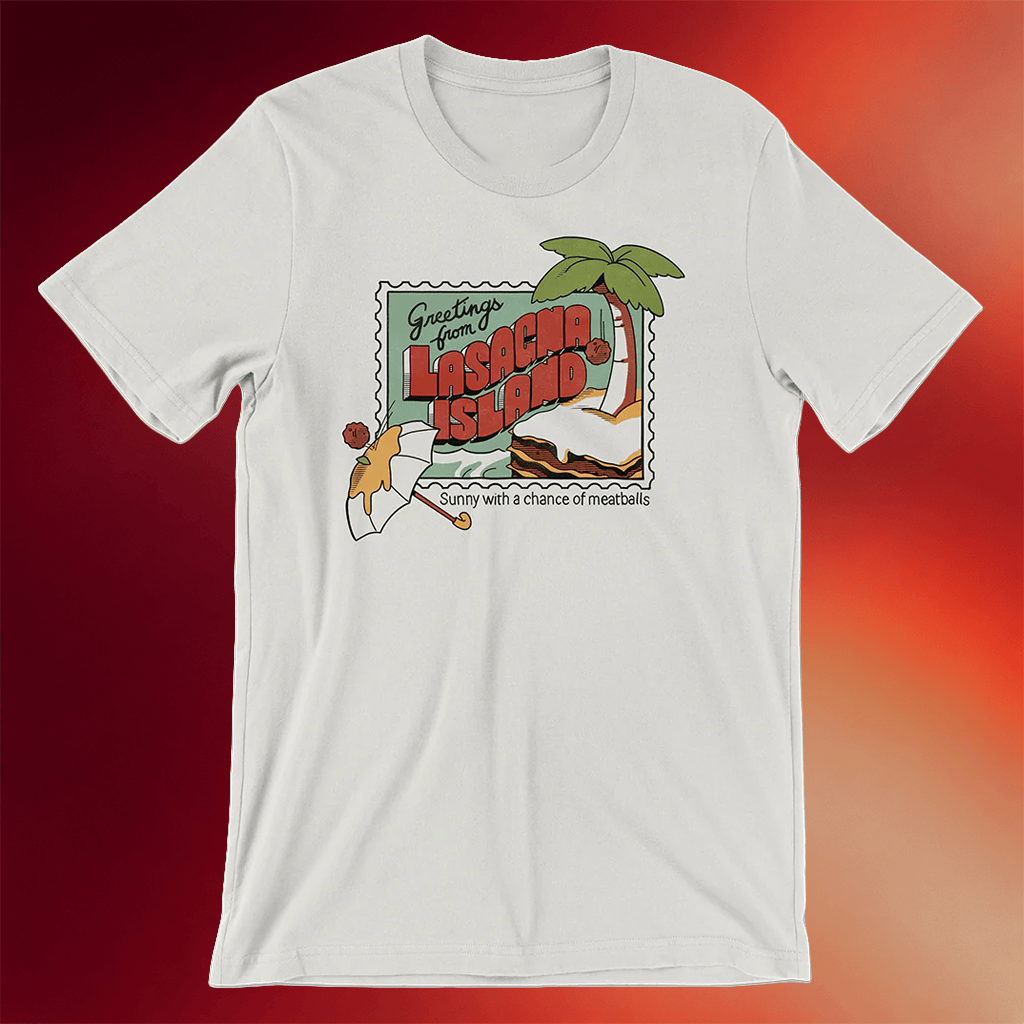 Try Guys Merch 2026 Lasagna Island T-Shirt Pasta Lover Shirt Gift Ideas For Friends - Merchluma