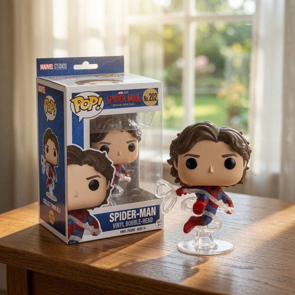 Tom Holland Marvel Spider-Man Brand New Day Funko Pop Tom Holland Merch Decor Gifts For Fan - Merchluma