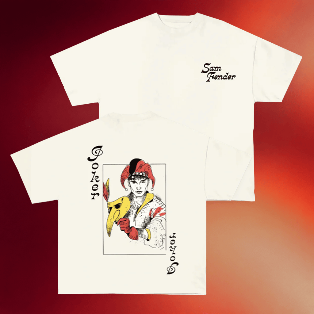 Sam Fender Merch 2026 Sam Fender Joker T-Shirt Presents For Music Lovers - Merchluma