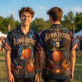 The Allman Brothers Band Patriotic Rock Band Aloha Hawaiian Shirt The Allman Brothers Merch - Merchluma