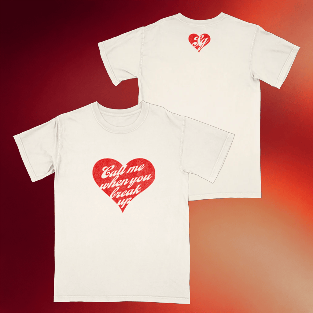 Selena Gomez Merch Call Me When You Break Up T-Shirt Birthday Gift For Her Music Lovers - Merchluma