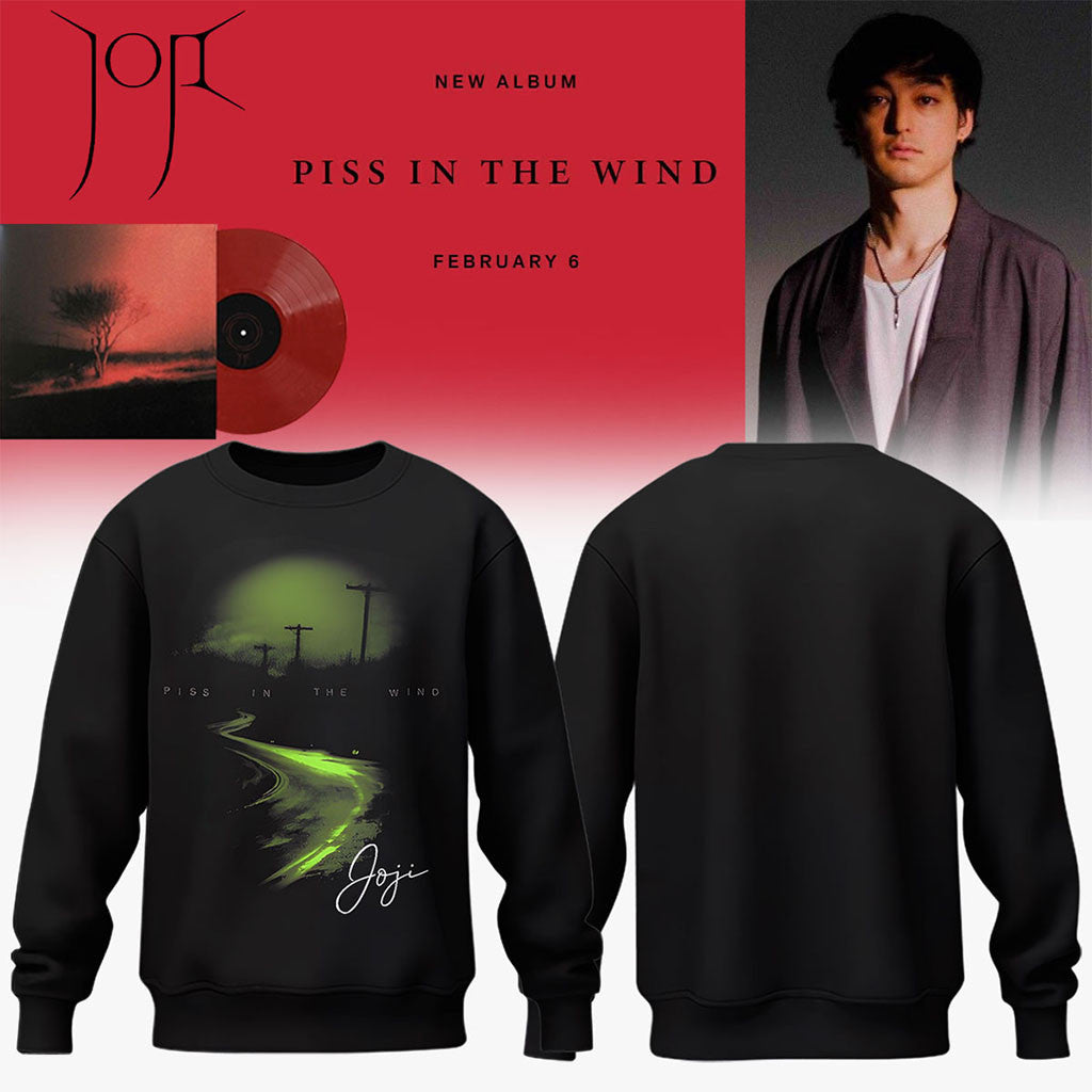 Joji Solaris Tour 2026 Sweatshirt Black Piss In The World Crewneck Joji New Album Merch Gifts - Merchluma