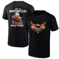 Denver Broncos Merch 2026 Denver Broncos X Harley Davidson Firewave Mascot-Shirt Game Day Gifts - Merchluma