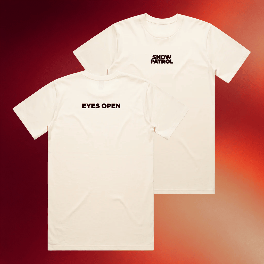 Snow Patrol Merch 2026 Eyes Open T-Shirt Snow Patrol Shirt Gifts For Band Fans - Merchluma