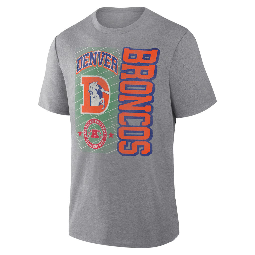 Denver Broncos Merch 2026 Denver Broncos Tribute Direct Handoff T-Shirt Football Fan Gifts - Merchluma