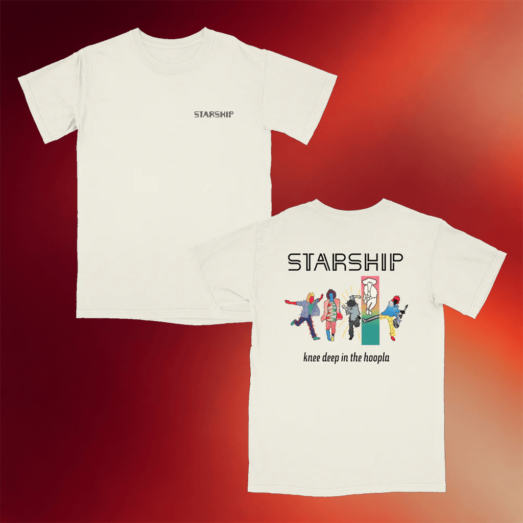 Starship Merch 2026 Knee Deep In The Hoopla T-Shirt Gifts For Best Friends - Merchluma