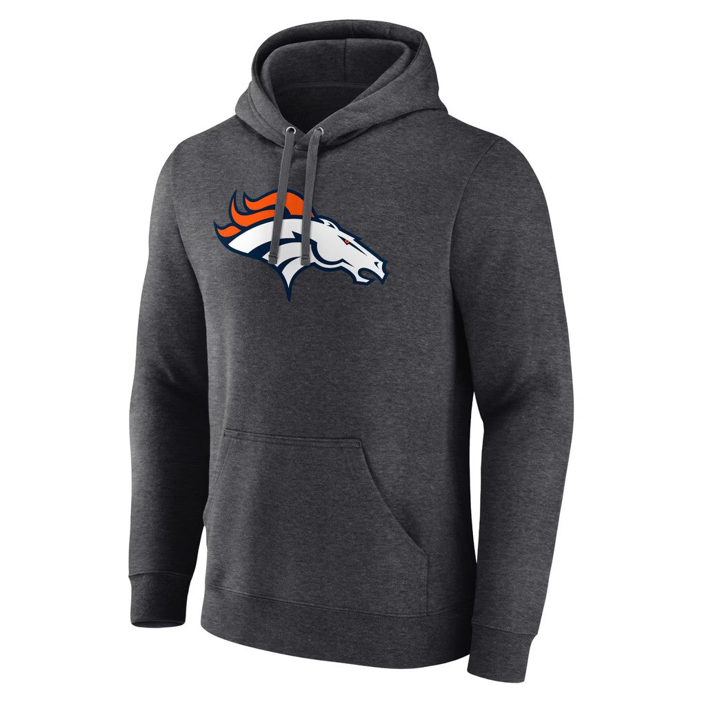 Denver Broncos Merch 2026 Denver Broncos Primary Team Logo Hoodie Football Fan Apparel - Merchluma