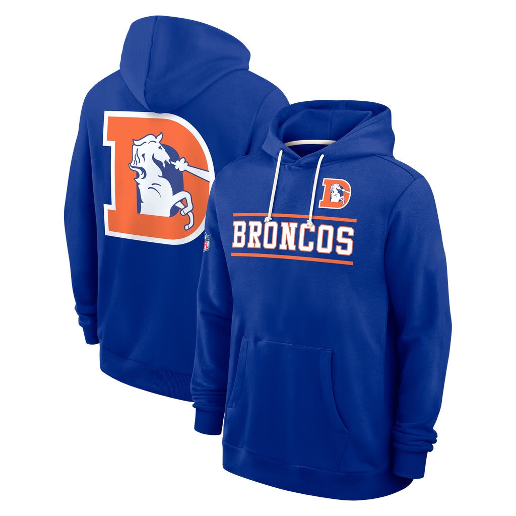 Denver Broncos Merch 2026 Denver Broncos Standard Issue Replay Alternate Hoodie Fan Gear - Merchluma