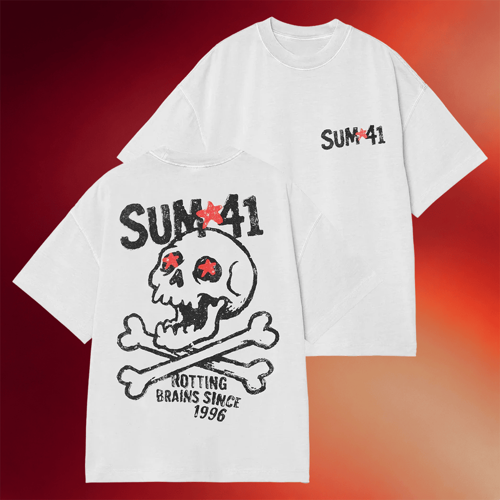 Sum 41 Merch 2026 Rotting Brains T-Shirt Sum 41 Band Shirt Gifts For Rock Lovers - Merchluma