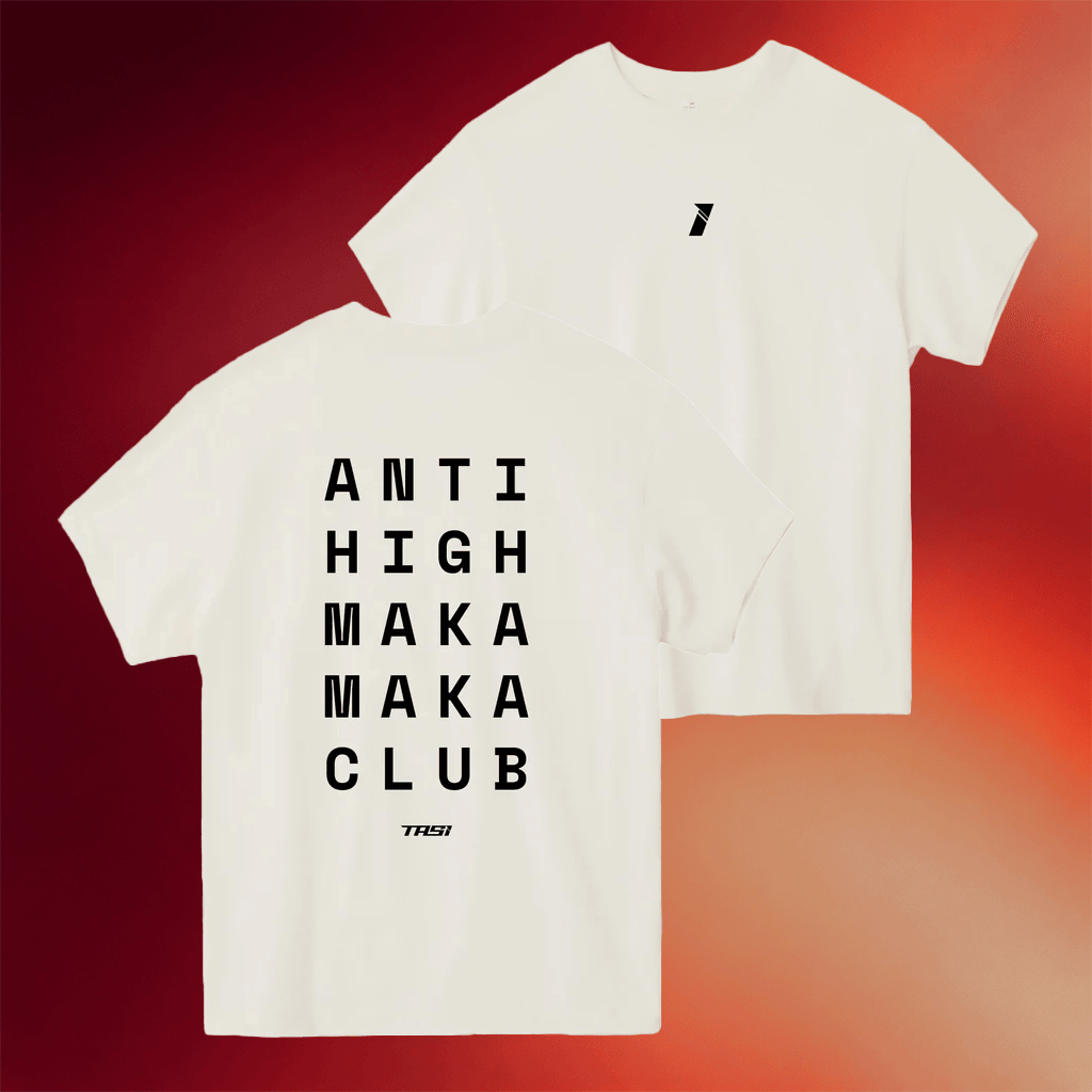 Tasi First Merch Anti High Maka Maka Club T-Shirt Birthday Gift For Brother - Merchluma