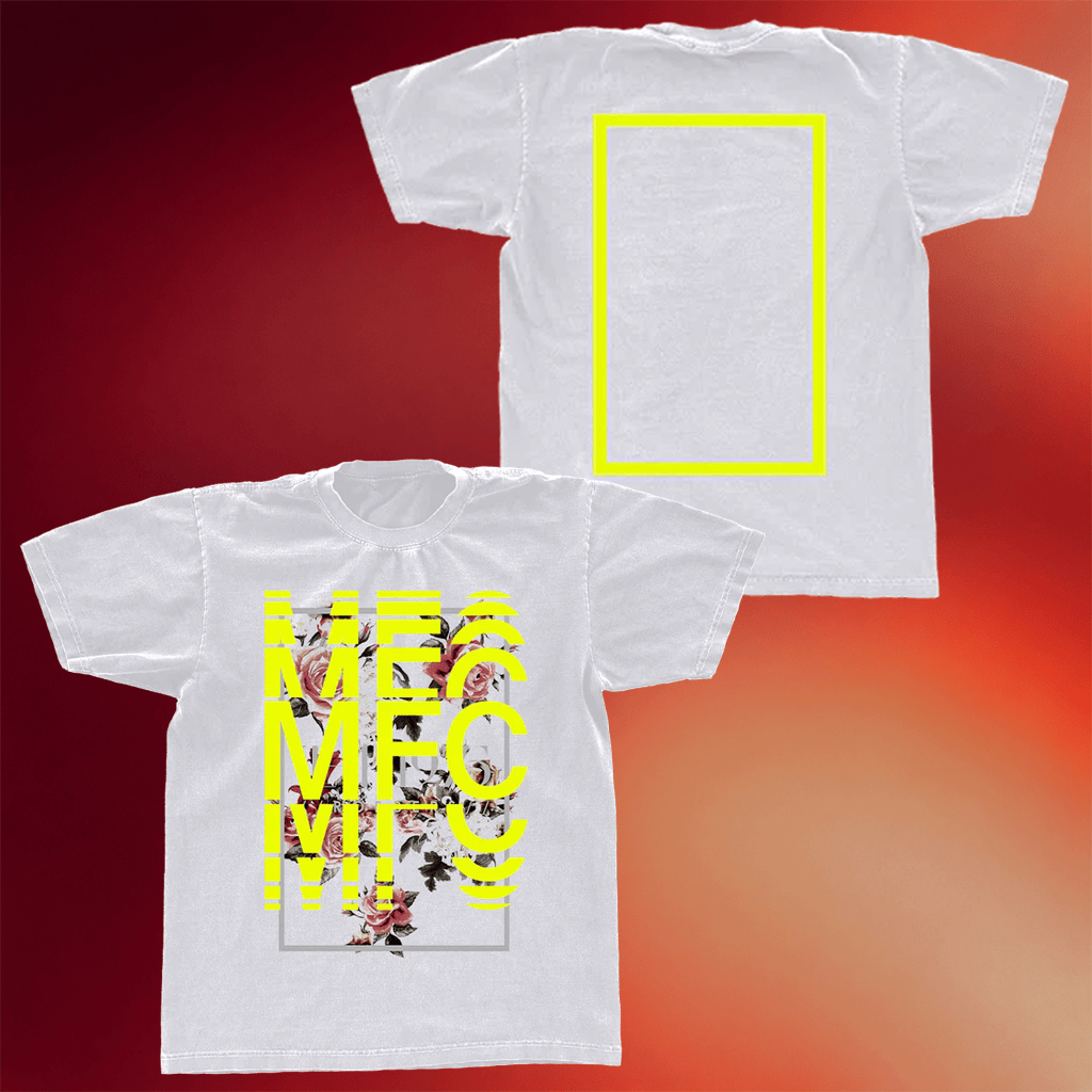 The 1975 Merch Flowers MFC White T-Shirt The 1975 Shirt Birthday Present For Pop Lovers - Merchluma