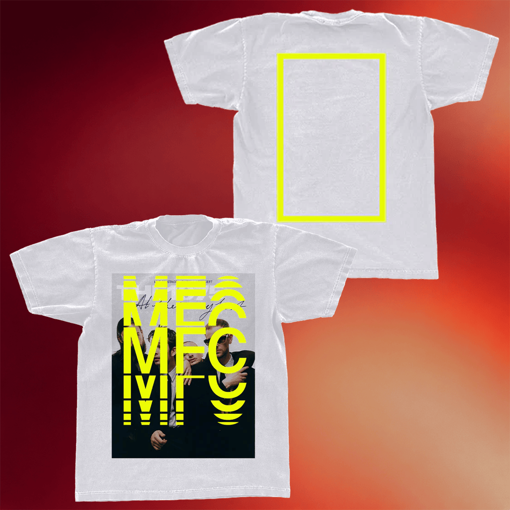 The 1975 Merch MFC White T-Shirt The 1975 Shirt Cool Gifts For Pop Band Fans - Merchluma
