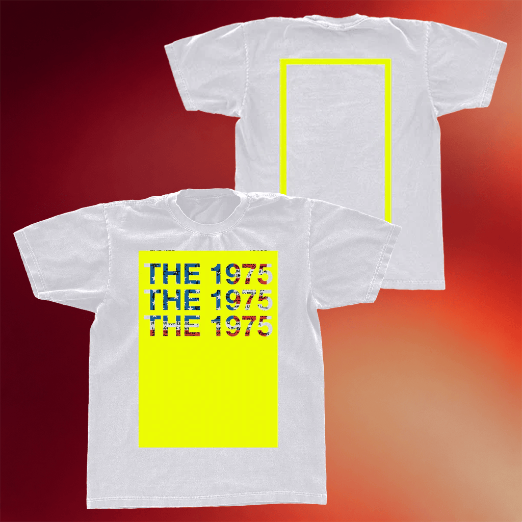 The 1975 Merch USA Flag The 1975 White T-Shirt Gift Ideas For Son - Merchluma