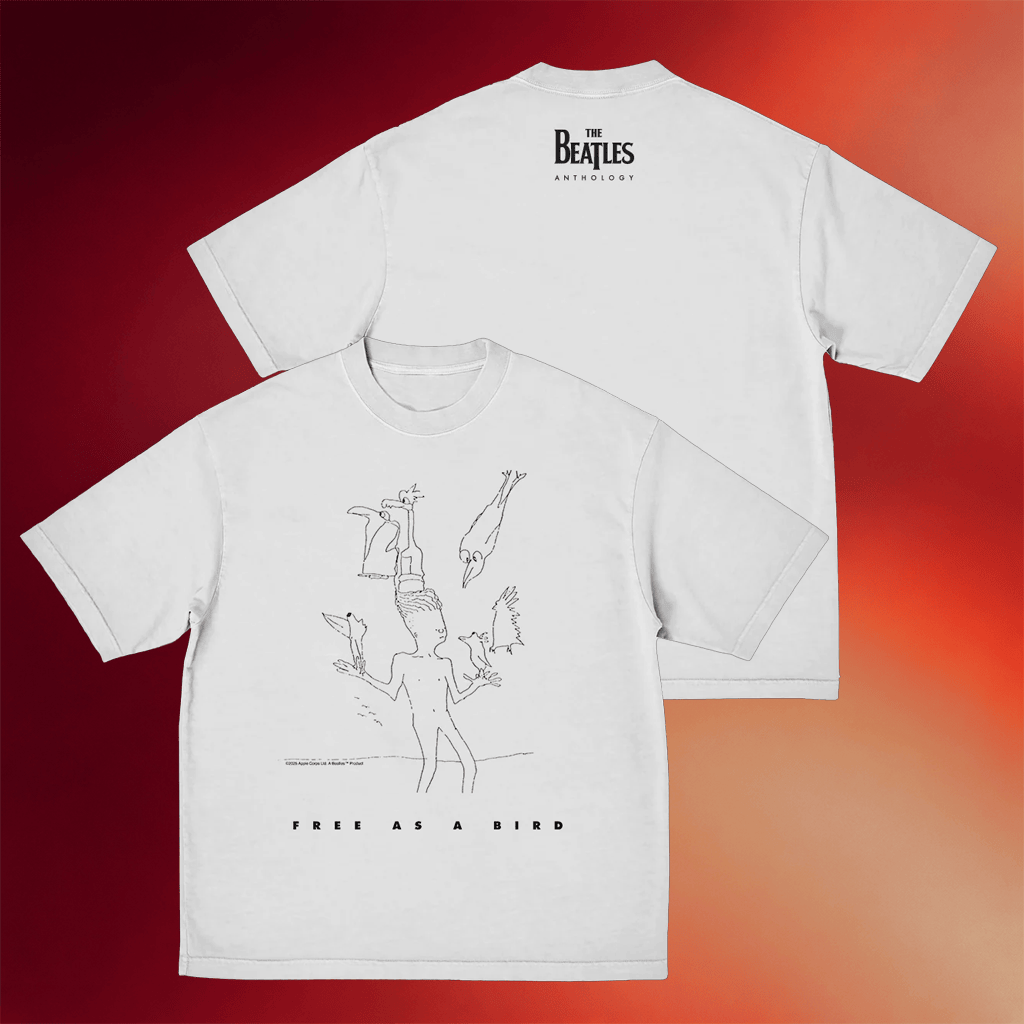 The Beatles Merch 2026 Free As A Bird T-Shirt The Beatles Shirts Gift For Him Her - Merchluma