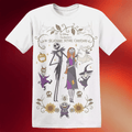 The Nightmare Merch The Nightmare Before Christmas Character Harvest Frame T-Shirt Sister Gifts - Merchluma
