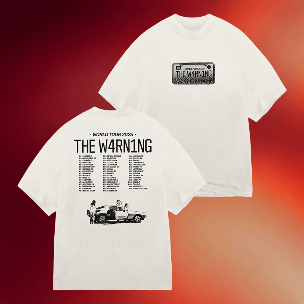 The Warning Merch 2026 TW World Tour T-Shirt The W4rn1ng Shirt Gift Ideas For Music Lovers - Merchluma