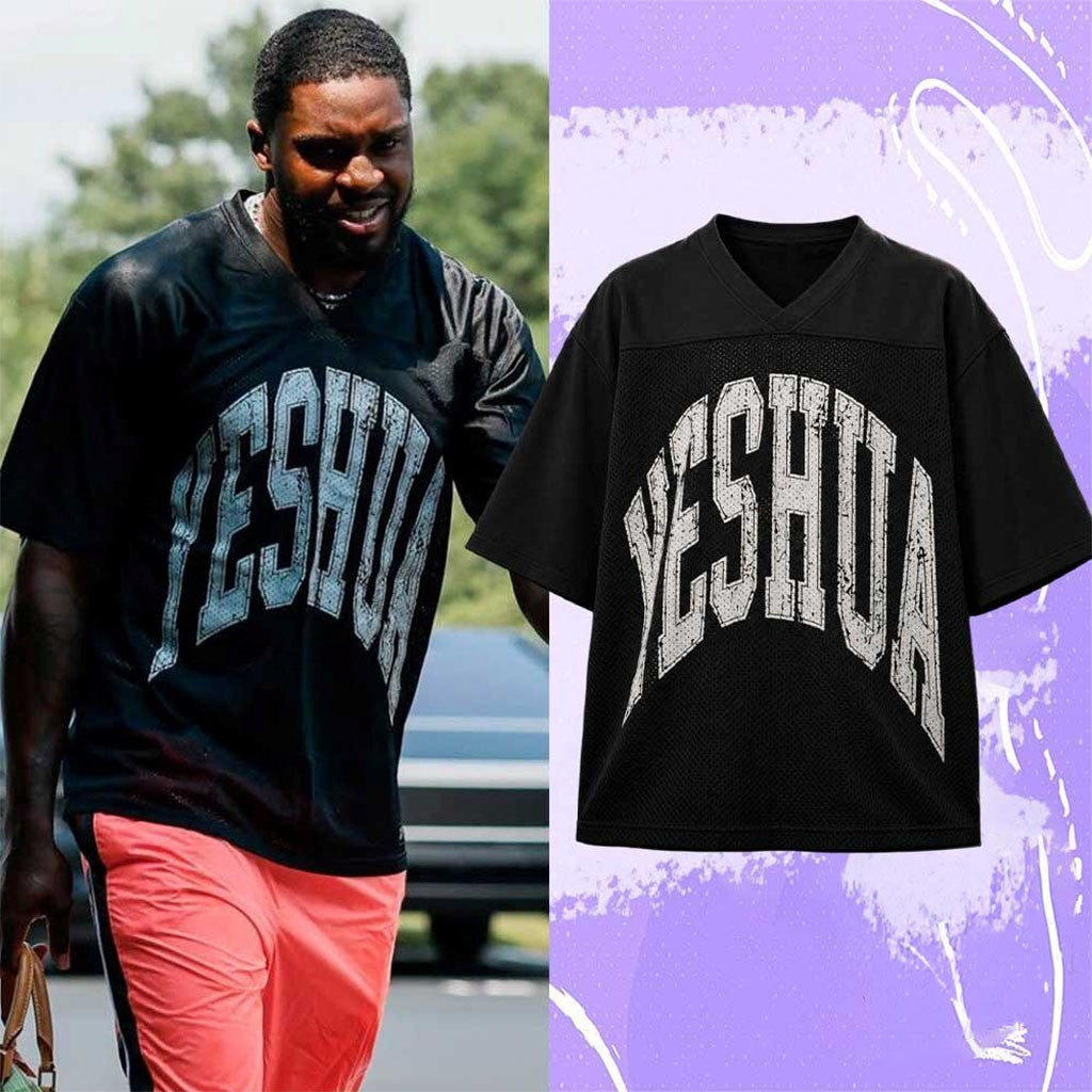 Jaylon Johnson Yeshua Football Jersey Black Jaylon Johnson Merch Present For Brothers - Merchluma