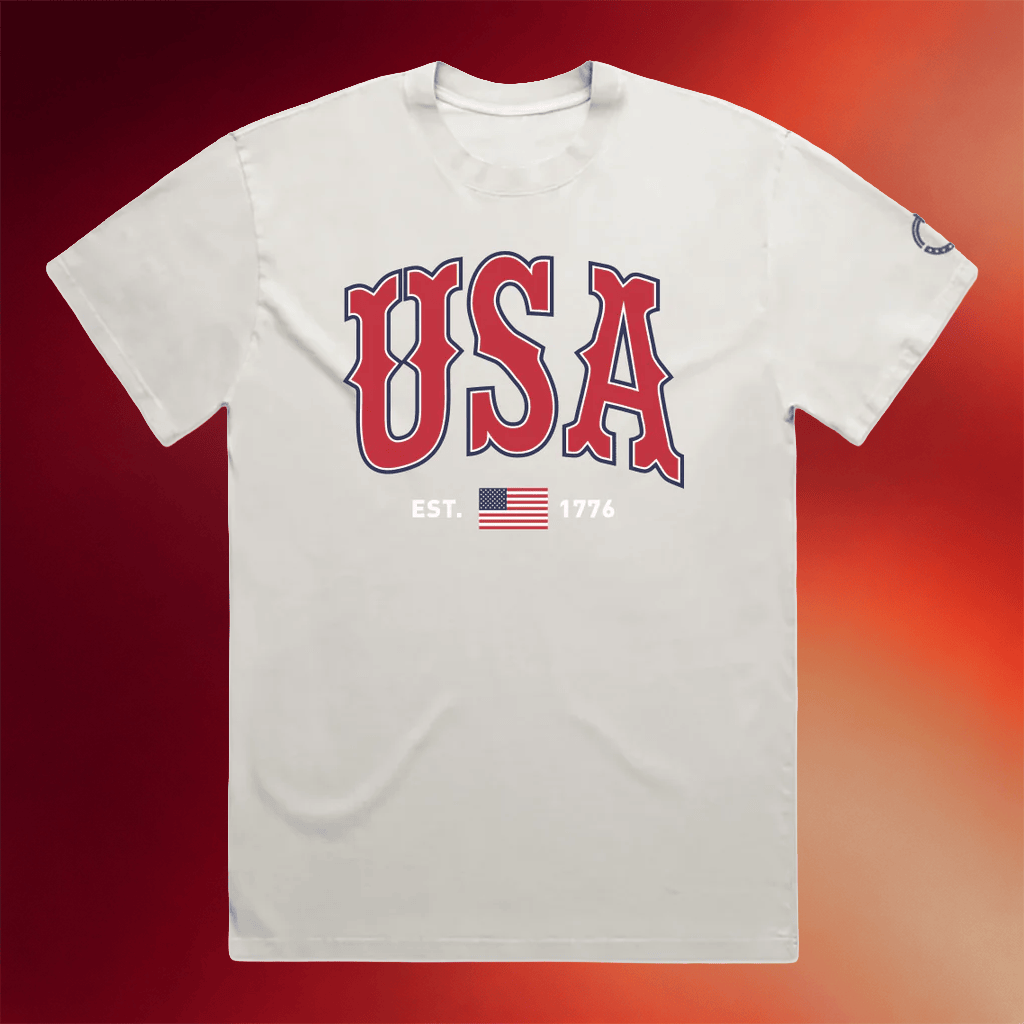 TPUSA Merch 2026 Baseball USA T-Shirt Turning Point Shirt 4th Of July Outfits Gifts Ideas - Merchluma
