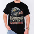 WTF Is A Kilometer 4th Of July American Shirt USA Meme Patriot T-Shirt Dad Gifts - Merchluma