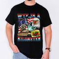 WTF Is A Kilometer Shirt Funny Meme Patriotic T-Shirt Gifts For Husband - Merchluma