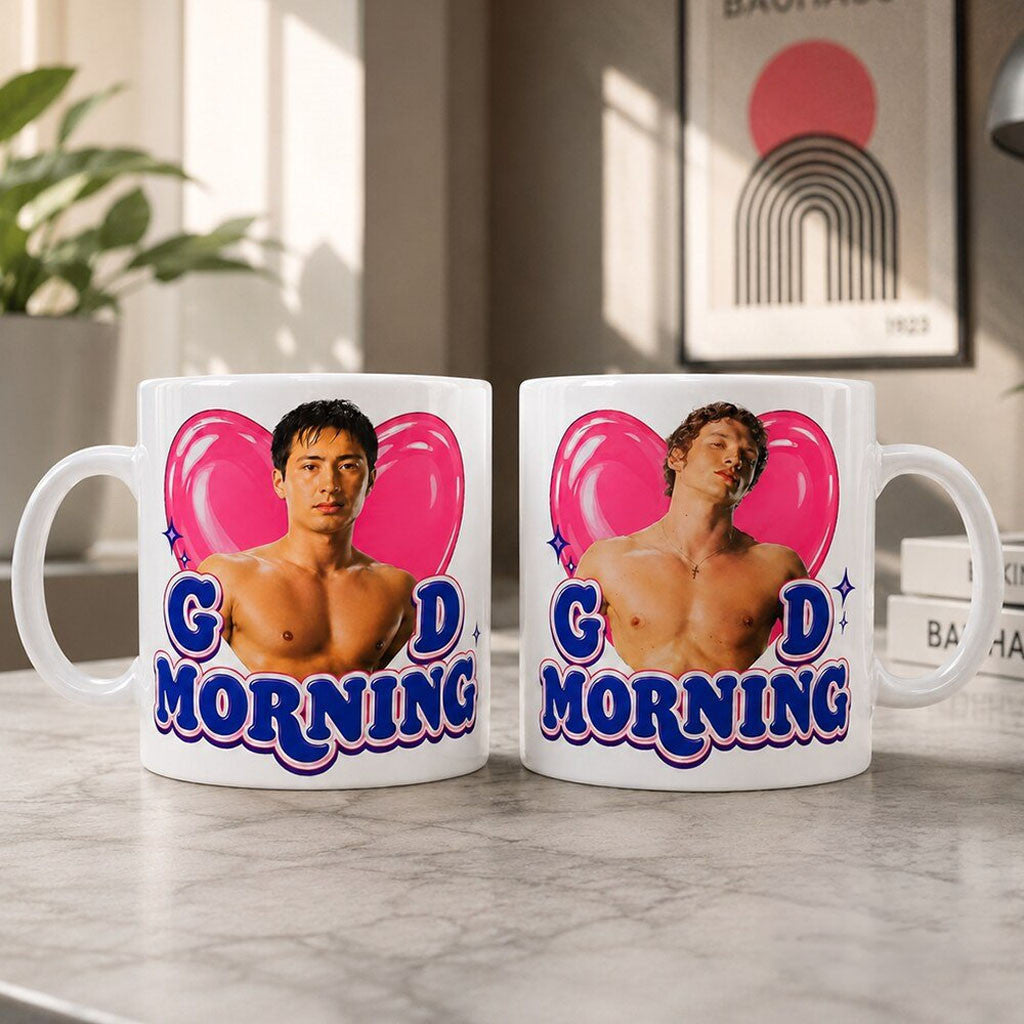 Heated Rivalry Ilya Rozanov And Shane Hollander Good Morning Coffee Mug Heated Rivalry Merch - Merchluma