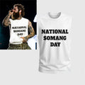 Post Malone National Somang Day Muscle Tank Post Malone Merch Gifts For Brother - Merchluma