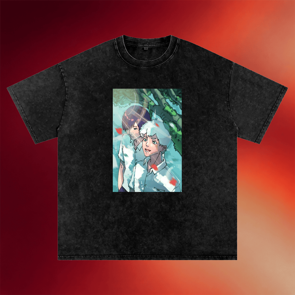 The Summer Hikaru Died Merch The Summer Hikaru Died Snow Wash T-Shirt Birthday Gift For Son - Merchluma