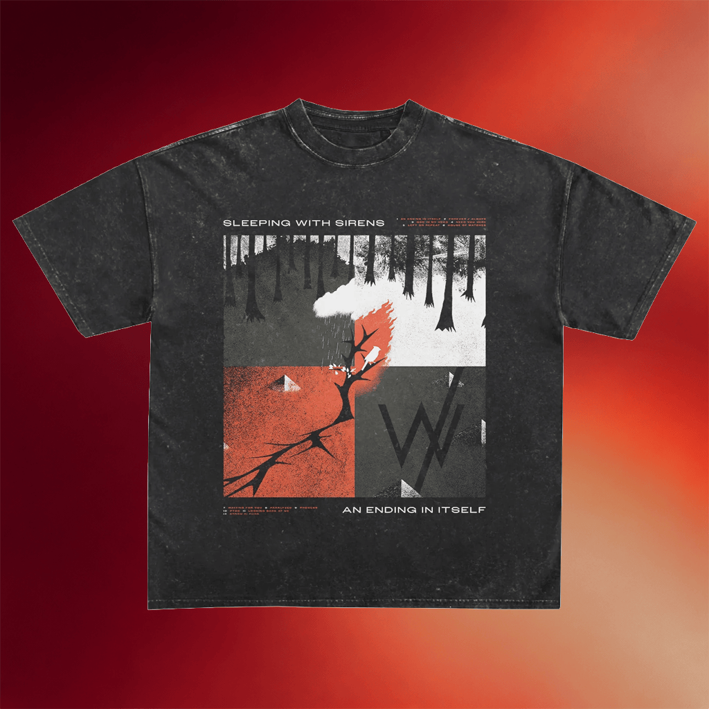 Sleeping With Sirens Merch 2026 Seasons T-Shirt An Ending In Itself Shirt Gifts For Band Fans - Merchluma