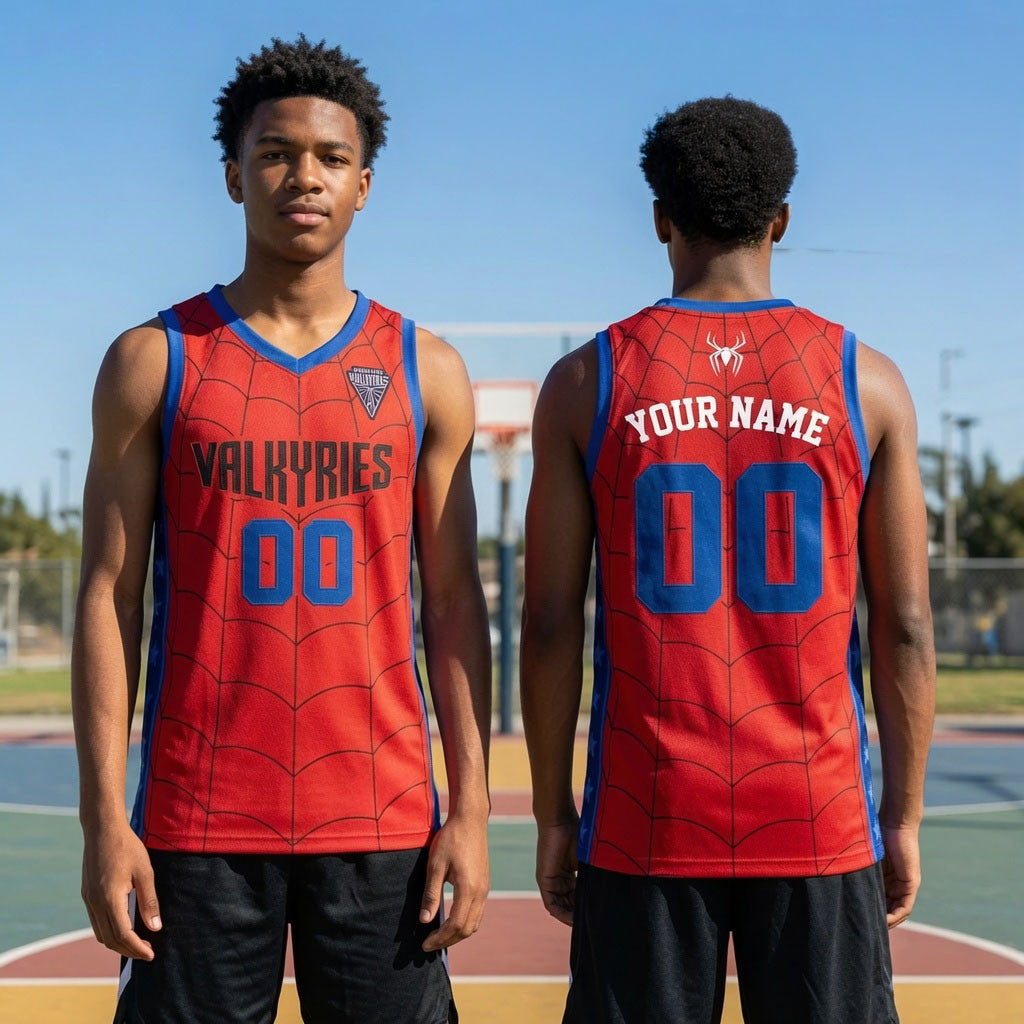 Custom Golden State Valkyries x Spider-Man Brand New Day 2026 Basketball Jersey Valkyries Merch - Merchluma