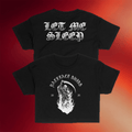 Paleface Swiss Merch Reaper Crop Top Let Me Sleep Shirt Music Lover Gift Ideas For Her - Merchluma