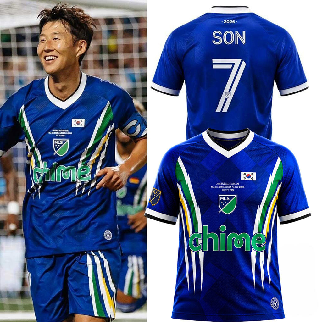 Son Heung Min MLS All Stars 2026 Jersey Son Heung Min Merch Football Fan Gift Ideas - Merchluma
