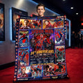 Spider Man 24th Anniversary 2002 2026 Thank You For The Memorial Blanket Spider Man Merch - Merchluma