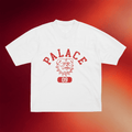 Palace Skateboards Merch 2026 Bulldog V-Neck Shirt White Present For Besties - Merchluma