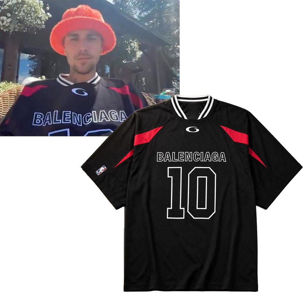 Justin Bieber Balenciaga Jersey Shirt 2026 Justin Bieber Merch Gift Idea For Brothers - Merchluma