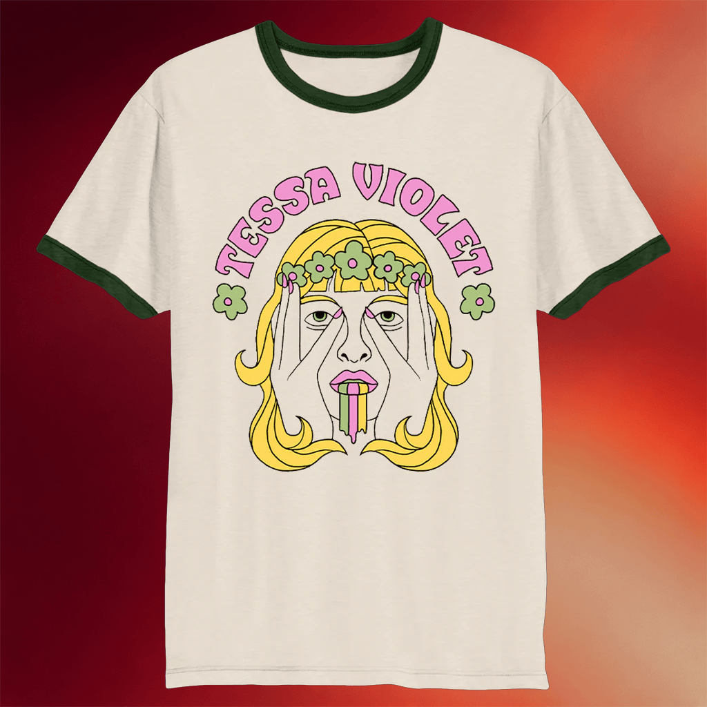 Tessa Violet Merch 70’s Tessa Violet T-Shirt Good Gifts For Boyfriend - Merchluma