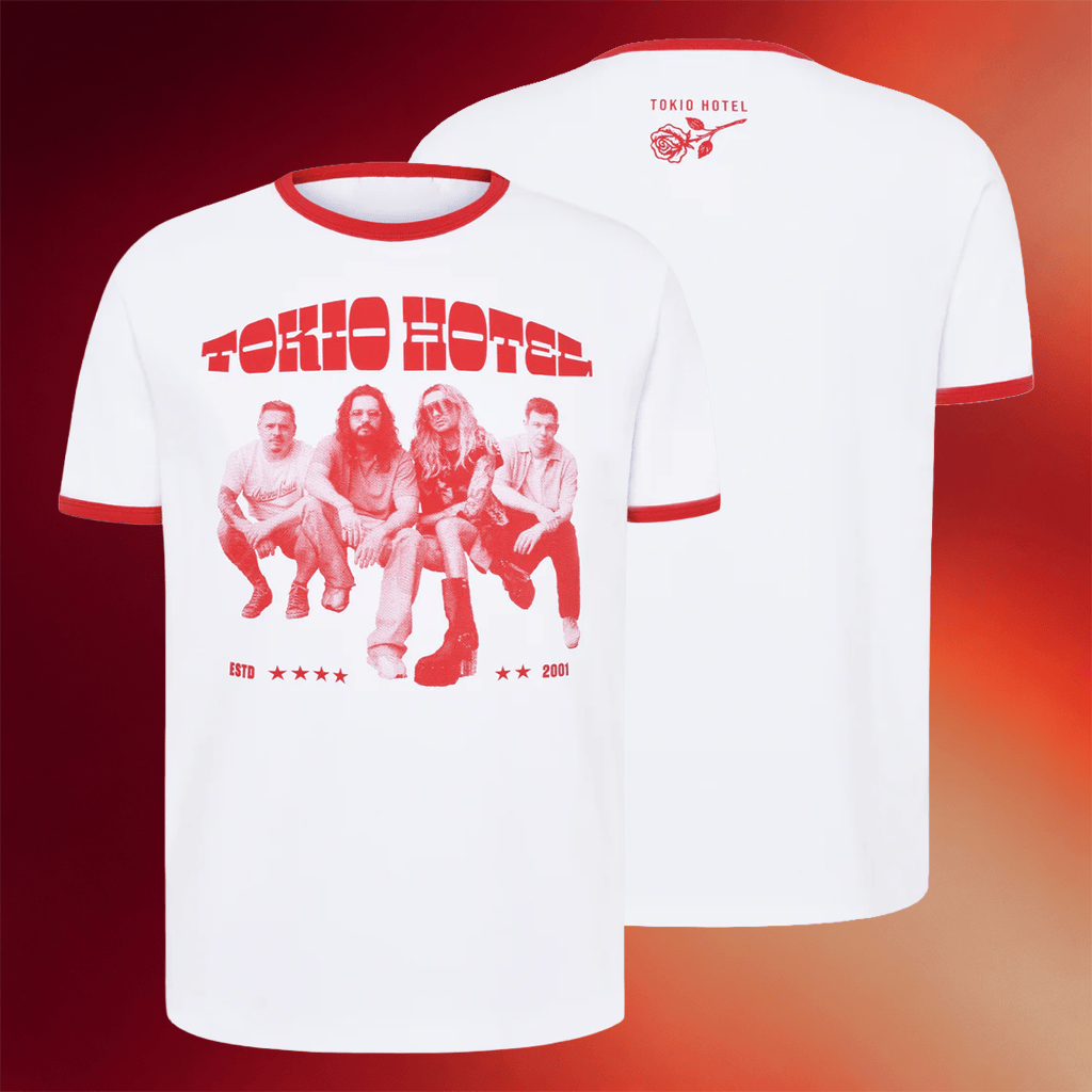 Tokio Hotel Merch Tokio Hotel Contrast T-Shirt Birthday Gift Ideas For Brother - Merchluma