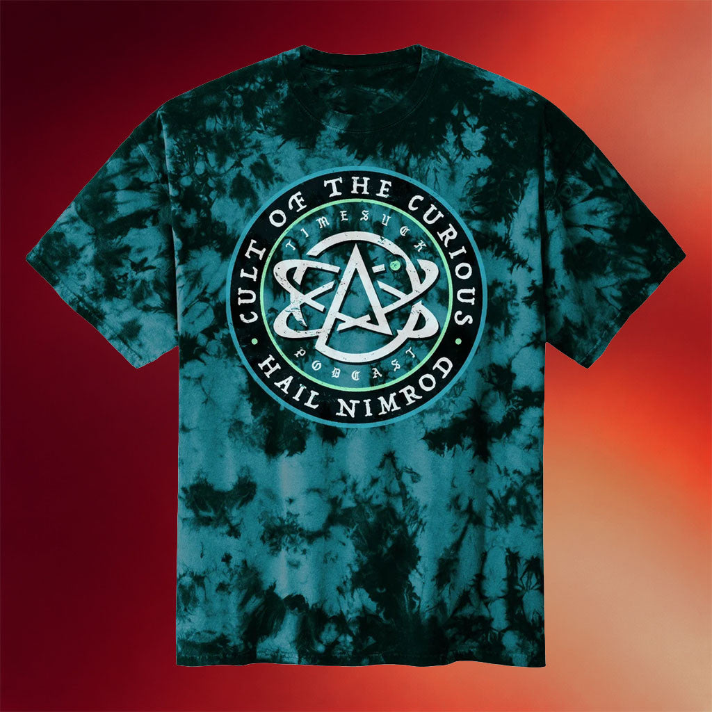 Bad Magic Productions Merch Timesuck Podcast COTC 2026 Tie Dye T-Shirt Present For Brothers - Merchluma