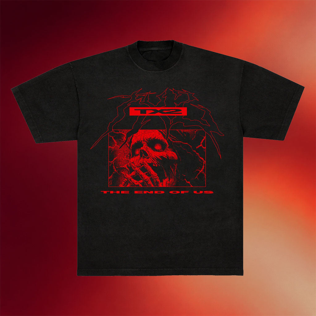 TX2 Merch 2026 Grim Reaper The End Of Us T-Shirt Music Gift Ideas For Guys - Merchluma