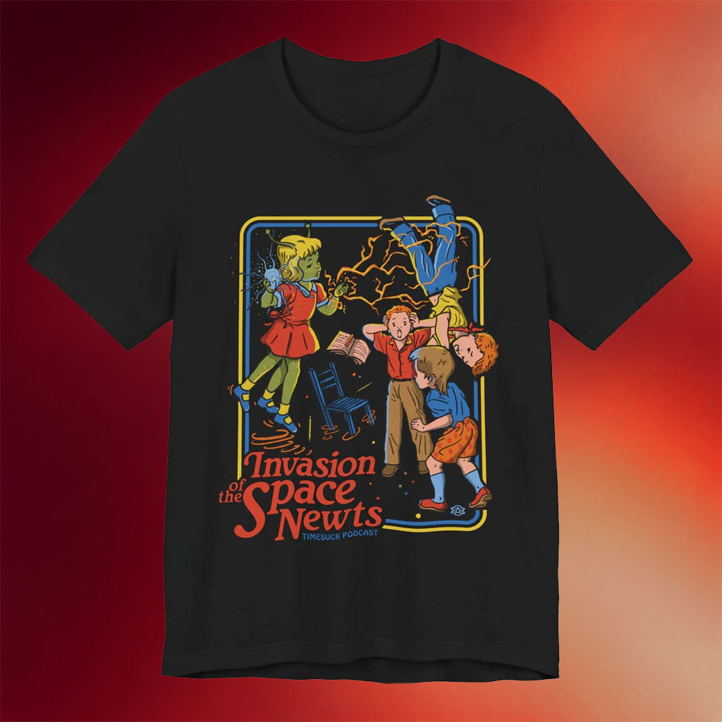 Bad Magic Productions Merch 2026 Space Newts T-Shirt Timesuck Podcast Merch Gift For Fans - Merchluma