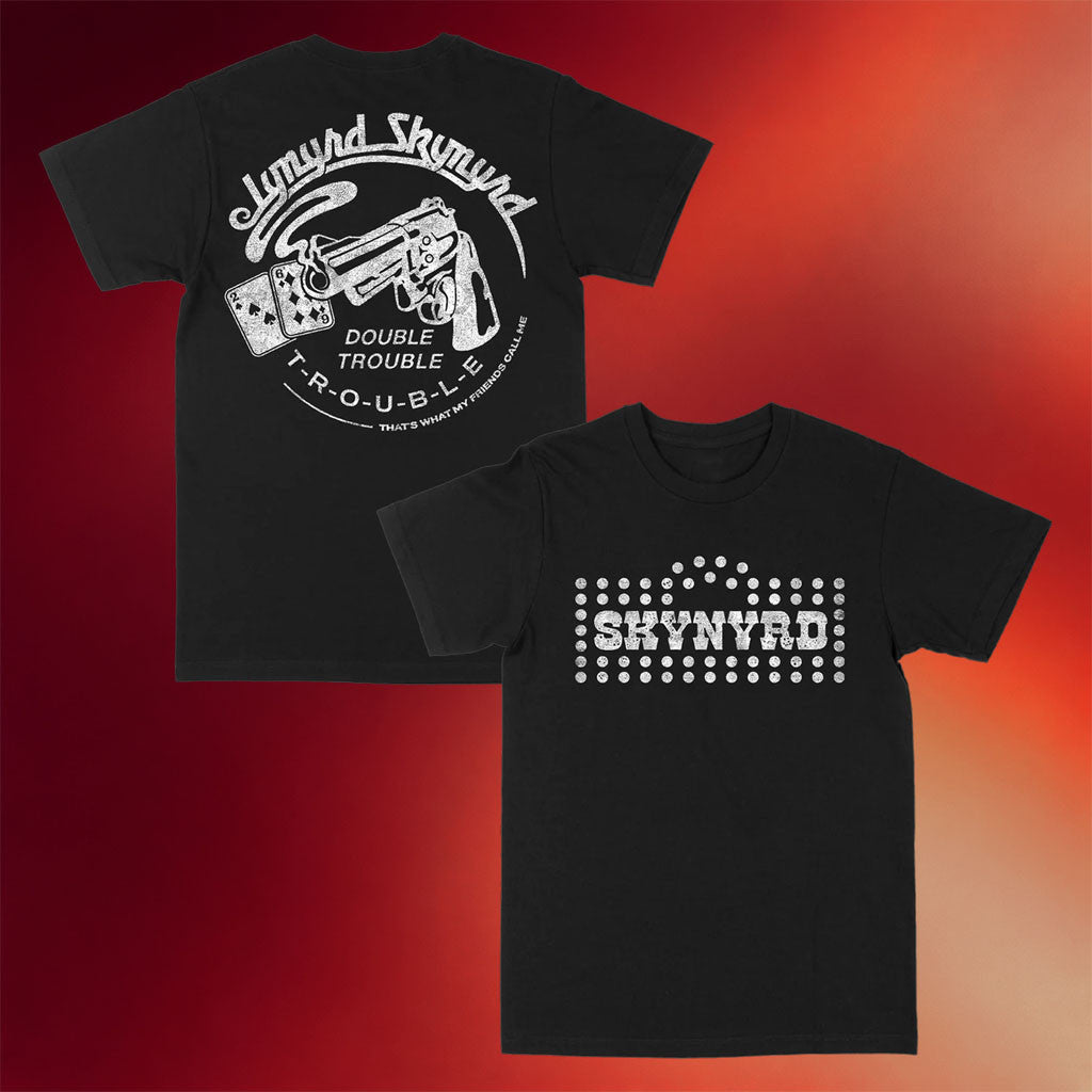 Lynyrd Skynyrd Merch 2026 Trigger Trouble Black T-Shirt Gift For Rock Band Lover - Merchluma