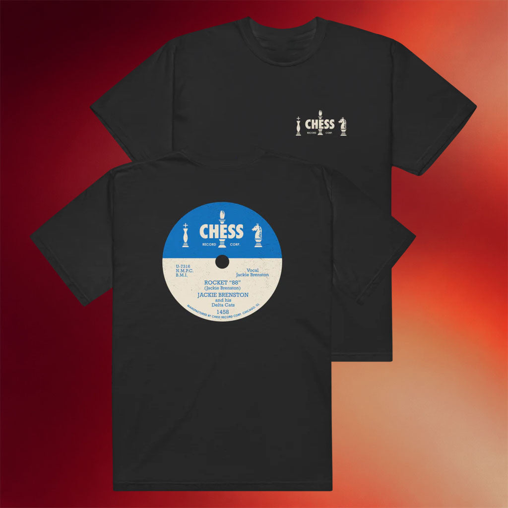 Chess Records Merch 2026 Rocket 88 78 RPM Black T-Shirt Music Gift Ideas For Guys - Merchluma