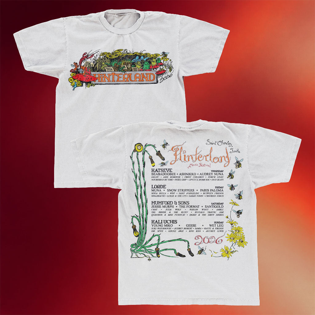 Hinterland Music Festival Merch 2026 Whimsy Lineup T-Shirt Cool Gifts For Music Lovers - Merchluma