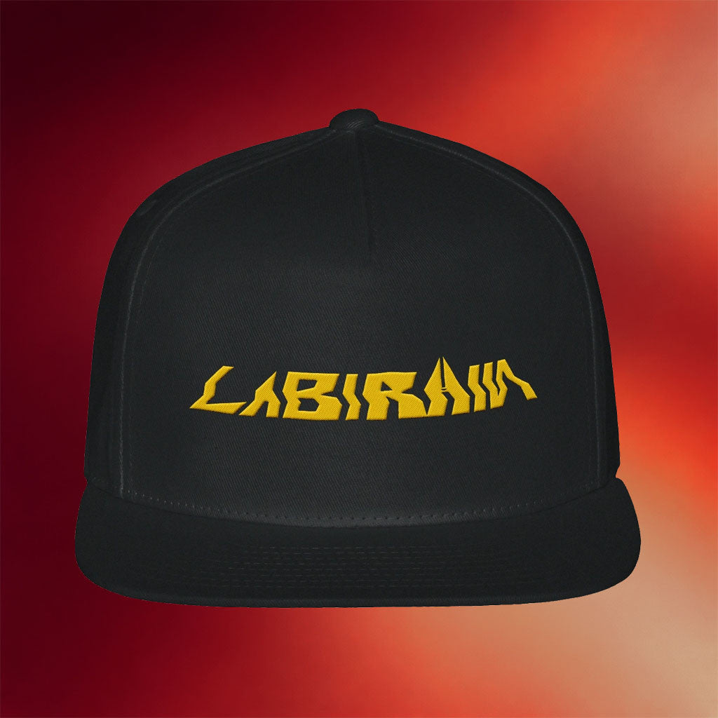 Labirhin Merch 2026 Golden Labi Big Golden Labirhin Logo Snapback Hat Gift For Brothers - Merchluma
