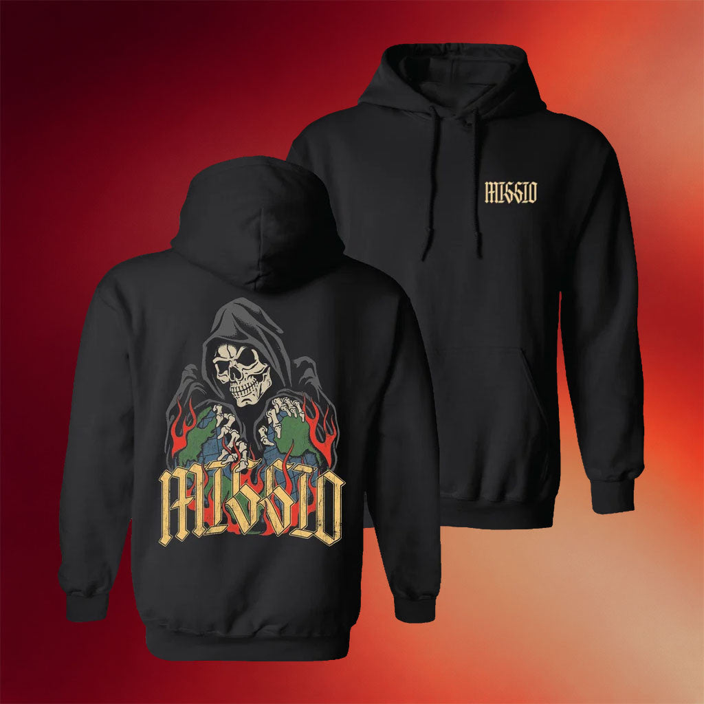Missio Merch 2026 Grim Reaper Hoodie Black Cool Gifts For Music Lovers - Merchluma