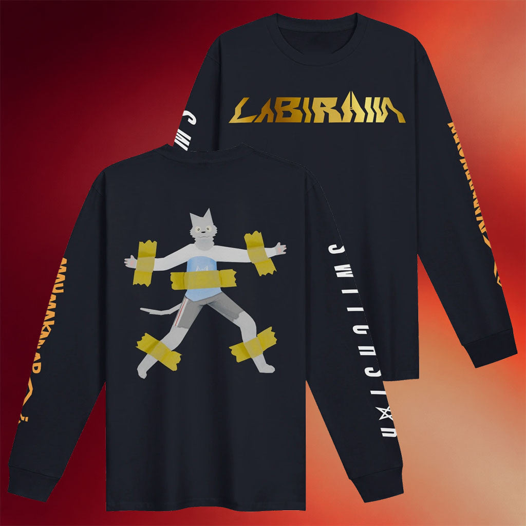 Labirhin Merch 2026 Golden Labi Big Golden Labirhin Logo Long Sleeve Shirt Gift For Dudes - Merchluma