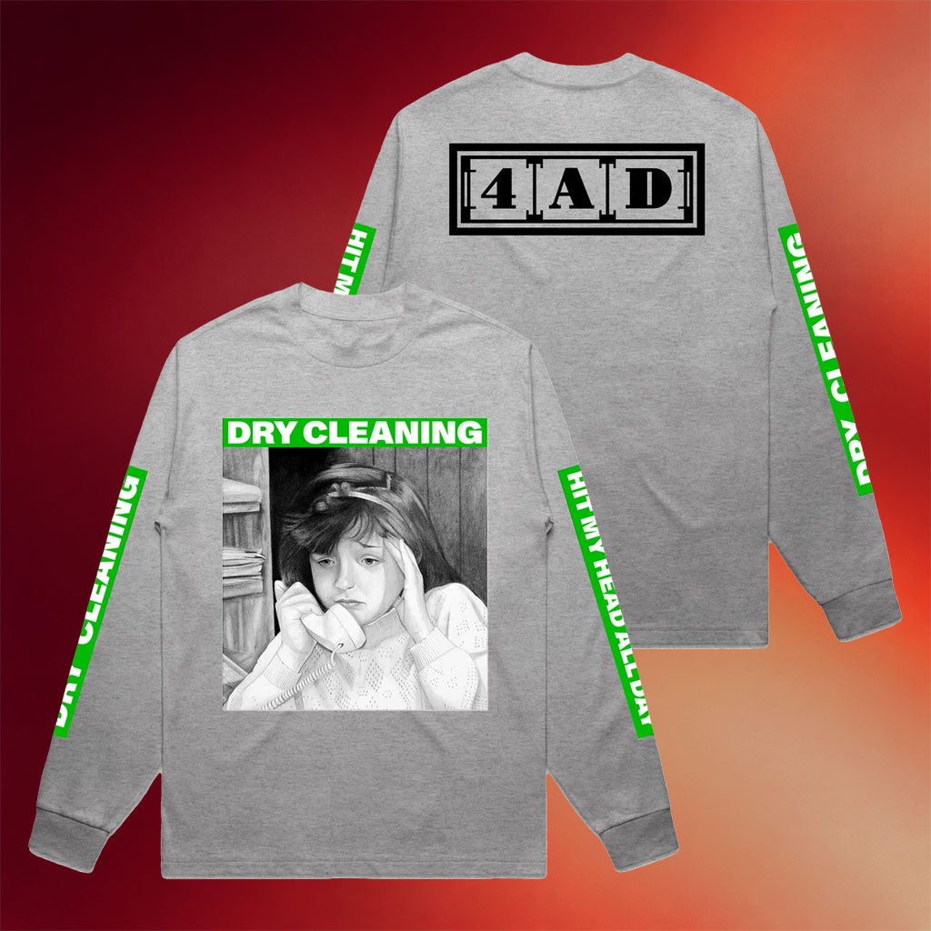 Dry Cleaning Merch 2026 Hit My Head Long Sleeve Shirt Birthday Gift For Husband - Merchluma