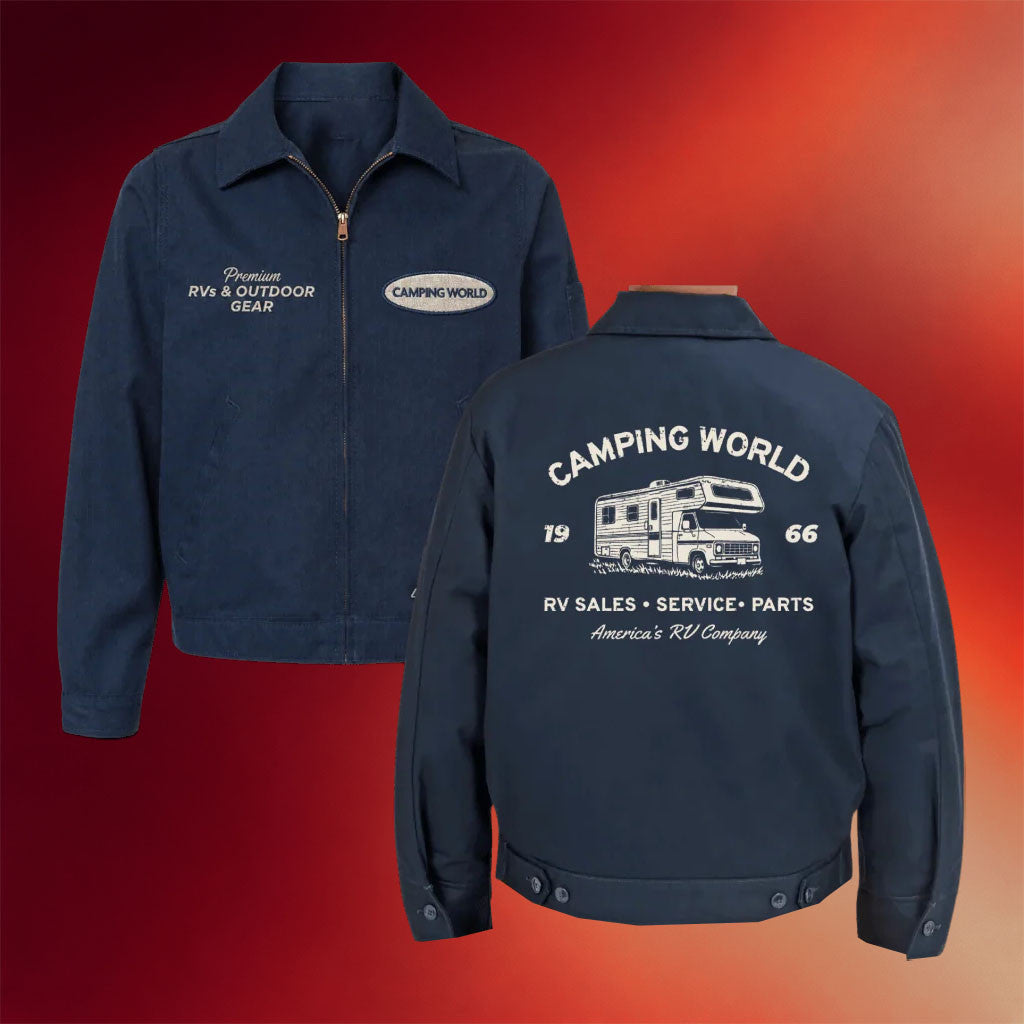 Camping World Merch 2026 Camping World Jacket RVs And Outdoor Gear Gift For Fathers - Merchluma