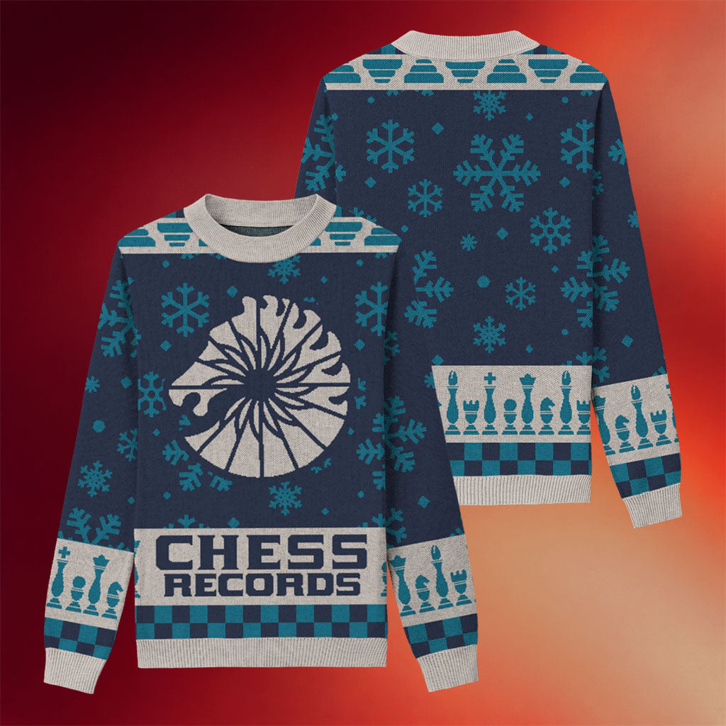 Chess Records Merch 2026 Chess Records Christmas Sweater Xmas Gift For Music Lovers - Merchluma