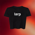 BbnoS Merch 2026 LARP Crop Top Black Rapper Fan Shirt Gift For Sisters - Merchluma